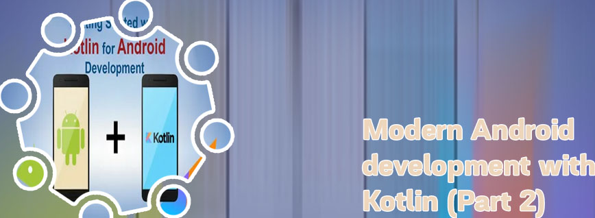 Android app development in kotlin