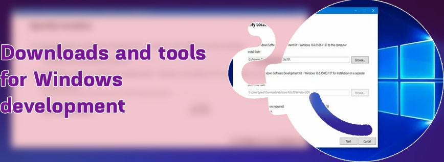Software development kit for windows 10
